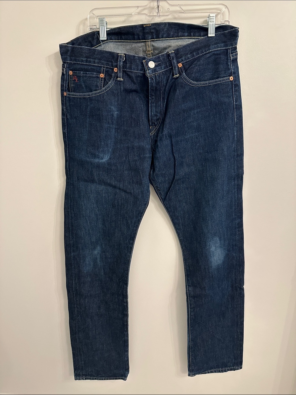Polo Ralph Lauren Slim Straight Men's Jeans in Deep Indigo